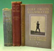 Early Classic Golf Books from 1899 onwards (3) – to incl Horace G Hutchinson "The Book of Golf and