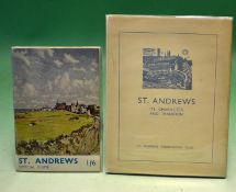 St Andrews The Home Of Golf Books/Guides (2) to incl an official St Andrews Guide with original