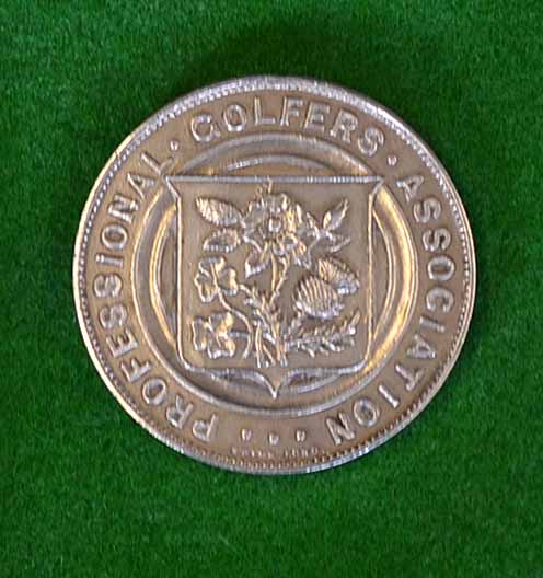 1927 PGA "News of The World" silver golf medal – engraved on the reverse "News of The World