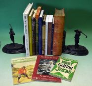 Various golf collecting reference, club histories, Instruction and others from 1908 to date to
