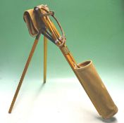 Scarce and fine Osmond` s Patent Automaton Golf Club Caddie c1893 – c/w makers brass embossed