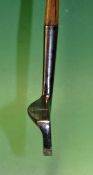 Gibson Kinghorn Patent "The Princeps" top flanged straight blade putter c1914 – designed to give top