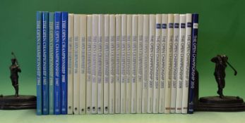 Complete Collection of Official Open Championship Annuals. British Open Golf Championship Annuals