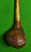 Very Rare Bussey Pinder Patent forked spliced neck driver c1890 – fitted with full brass sole