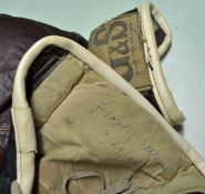Floyd Patterson – Heavy Weight Champion of World – Boxing Gloves. Floyd Patterson worn boxing gloves