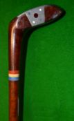 Fine Gleneagles Sunday golf walking stick – fitted with socket head putter handle stamped with