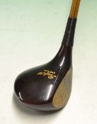 Fine A. Rolf dark stained socket head spoon c/w W Ritchie shaft stamp and fitted with full length