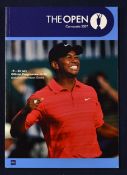 2007 official Open Golf Championship signed programme - played at Carnoustie and signed by the