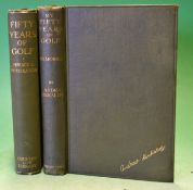 Hutchinson, Horace G - "Fifty Years of Golf" 1st ed 1919 published by Country Life of London, in