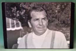 Early Television Coverage of Golf in The USA. Julius Boros and Don Schwab large golfing scrap book –