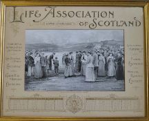 Brown, Michael James (1853-1947) 1898 Golfing Calendar titled "The Ladies Golf Championship at