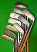 10x various blade putters – makers incl St Andrews Golf Co, Cochrane` s "Springbok", The Glasgow