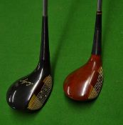 2x Ben Hogan signature persimmon woods to incl Slazenger Hogan Driver c1959, and a Ben Hogan no. 3