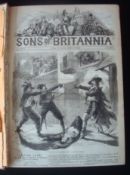 Victorian Bound Magazines The Sons of Britannia: A Journal of Fact, Fiction and Amusement,
