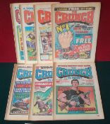 Seven 1979 The Crunch Weekly Comics: To include Numbers 1 to 7 all in clean flat conditions (7)
