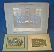 Three Early 20th Century Official Football/Rugby Photographs: To include Birmingham Five Ways Old