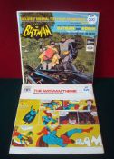 Two Batman and Robin LP Records: To consist Stateside Original Soundtrack Album Great Cover together