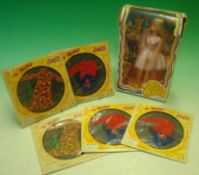 1970s Palitoy Action Girl: 28cm Doll in original box (damage to the Box) together with 5 Miss