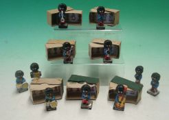 Robinson Golly Figures: Band Members to include Boxed examples Clarinet, Trumpet, Guitar, Saxophone,