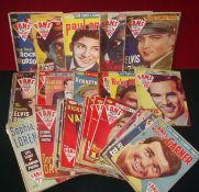 Selection of Fan Star Library Magazines: Featuring on each Cover such people like Elvis, Tommy