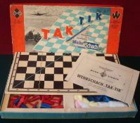 Rare WWII – Game Tak Tik Wehr Schach: 1940 produced by Verlag die Wehrmacht a German game based on