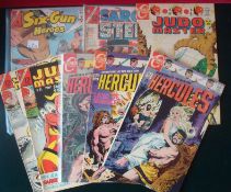 Selection of Heroes Charlton Comics: Featuring Judo Master No’s 98, 95, 92, Hercules No’s 2, 3, 4,