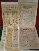 Seven 1920s Weekly Comics: To include Golden Penny 6th September 1924, 14th January 1928, Merry