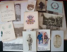 Collection of Original WW1 Post Cards: Sent from the Western Front by a Soldier “Sandy” serving in