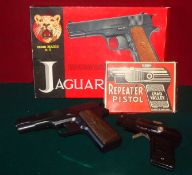 Chad Valley Repeater Pistol: Tin Plate construction in original box together with Italian