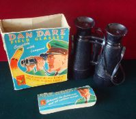 Dan Dare British Manufacture Field Glasses: Printed Dan Dare to both external casings, within Fair