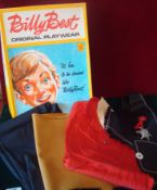 Billy Best Cowboy Play Suit: To consist of Waistcoat, Shirt, Trousers and Chaps in original box