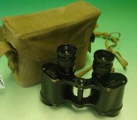 RAF Binoculars: Pair of Wray of London Binoculars dated 1943 having IS mark and matching codes 6E/