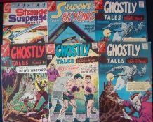 Selection of Weird Charlton Comics: Featuring Stranpense Stories No 2, Shadows from Beyond No 50,