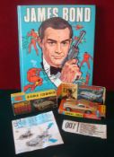 Corgi James Bond Aston Martin D.B.5: 1965 Gold example boxed, with Secret Instructions and Spare