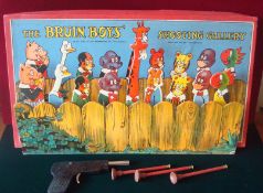 Spear’s Games The Bruin Boys Shooting Gallery: 9 Character Target with different Animals together