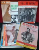 Small Selection of Sheet Music: Featuring Mama Cass, Kinks, Don Partridge, Emile Ford, Gerry and the