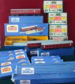 Collection of Boxed Hornby Dublo Train Items: To include T.P.O Mail Van Set, D22 Corridor Coach