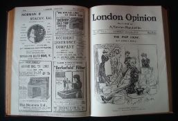 1904 London Opinion Bound Magazine: By A.Moreton Mandeville Volume 1 24th March to 25th June