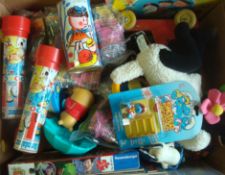 Mix Selection of Toys: To include Magic Roundabout Items, MacDonald Toys, Snoopy Toys, Smurfs (Qty)