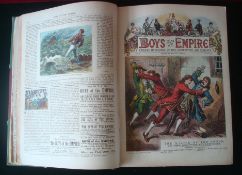 Victorian Bound Magazines Boys of the Empire: A Journal in Colour of Fun Instruction and Romance