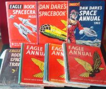 Eagle Annuals: To include Annuals 1 to 3 all with no Dust Jackets together with Dan Dare’s 1963