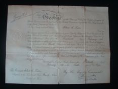 Scarce WW1 Commission Document to a Chaplin: To Reverend Albert C Kestin Chaplin to the