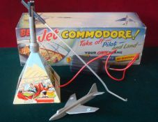 LRL (UK) Jet Commodore Aircraft: Novelty - made to be operated by inflating a black rubber bulb (