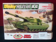 Dinky Military Kit: 1037 Chieftain Tank made from Diecast Metal (fires shells) in original packaging