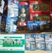 Collection of Corinthian Football Figures: To include Celtic Team, England Players, and 2004