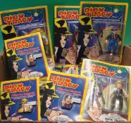 Ban Dai Dick Tracy Character Figures: By Playmates Dick Tracy x5, Itchy x1, Sam Catchem x1,