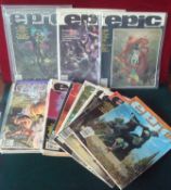 Seventeen Marvel Epic Magazines: Fantasy & Science Fiction 1980 to 1983 including No1 (17)