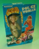 Horsman Police Woman Angie Dickinson Doll: Boxed 1970s. Vinyl figure, blonde rooted hair, painted