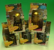Talking Daleks by Product Enterprise: Black and Silver, Black and Gold (with Black Head) Grey and