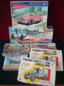 Small Selection of Plastic Model Kits: To include Monogram Albatross Air Rescue Amphibian, Airfix